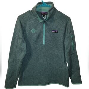 Patagonia half zip pullover size (L)